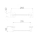 Porta Toalha De Rosto Square 21cm Cromada Docol - a9f34b3d-0d5f-4e3b-b888-f17b2bbb9140