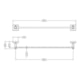 Porta Toalha de Rosto Trip Cromado Docol - 165bb457-b58d-4f10-b549-67a810e9f795
