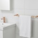 Porta Toalha Duplo Quadratta 2042 Red Gold Deca 60cm - d07bd5d8-eabc-4787-87d6-2f59ccdbeecf