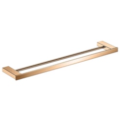 Porta Toalha Duplo Rose Gold Lexxa