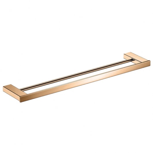 Porta Toalha Duplo Rose Gold Lexxa - Imagem principal - ee1af7d2-7cd0-45cc-9a9e-7f66b0d41f9e