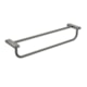 Porta Toalha Duplo You Grafite Fosco Matte Deca 60cm - 257e84f2-d25a-4709-bd68-c72991284b82
