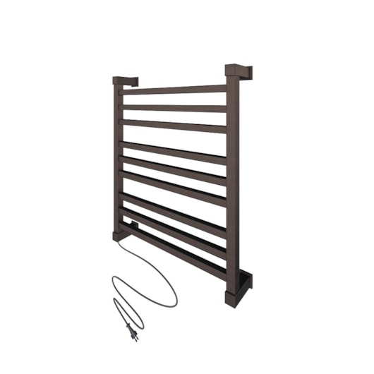 Porta Toalha Elétrica Bilateral e Bivolt Luxo Cobre Escovado Thermo - Imagem principal - 5a6ebbd1-3a61-4c3d-98bc-a642c872c7ce