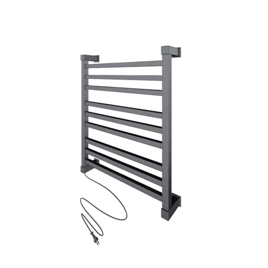 Porta Toalha Elétrica Bivolt e Bilateral Luxo Inox Escovado Thermo - Imagem principal - 40d692bb-3ea1-4155-b876-33eaa819d50d