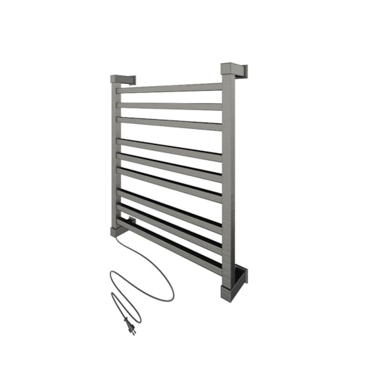 Porta Toalha Elétrica Bivolt e Bilateral Luxo Niquel Escovado Thermo - Imagem principal - a507e7bf-0914-4f91-b4dc-a41045dd9fd0