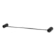 Porta Toalha Linear Atria Preto Matte Meber - 0a7a6bbc-e3bf-4035-bd00-9075a563abde