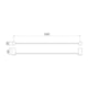 Porta Toalha Linear Atria Preto Matte Meber - d508ce13-68e3-4905-b08b-788abc5e4473
