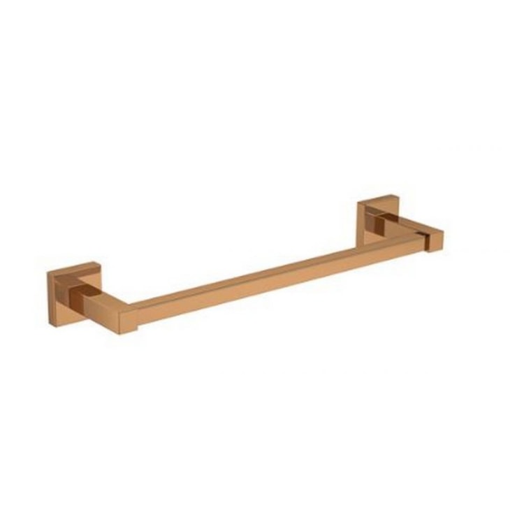 Porta Toalha Quadratta Red Gold Deca 30cm