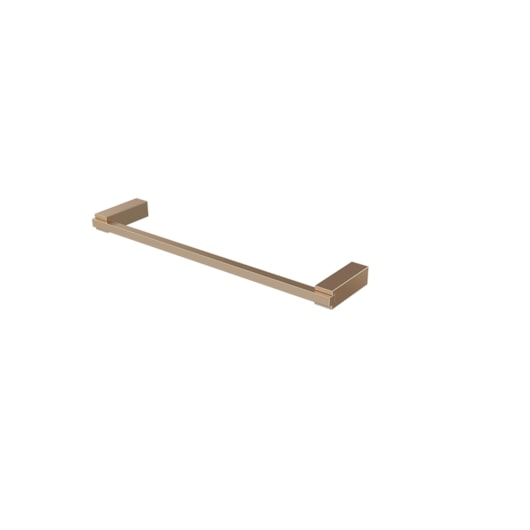 Porta Toalha Quartzo 140 Reto Curto 4410 319mm Champanhe Fani - Imagem principal - ec5ad7be-499b-4579-a55d-77b5ea3f668f