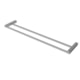 Porta Toalha Quartzo 140 Reto Duplo Longo 4900 619mm Grafite Escovado Fani - dec5c7da-086d-4401-8f46-9897b8fd699c