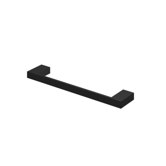 Porta Toalha Reto Curto Horus 450 Preto Fosco Fani - Imagem principal - e5aaa2fa-0f87-4c93-9b9b-b225771e630d