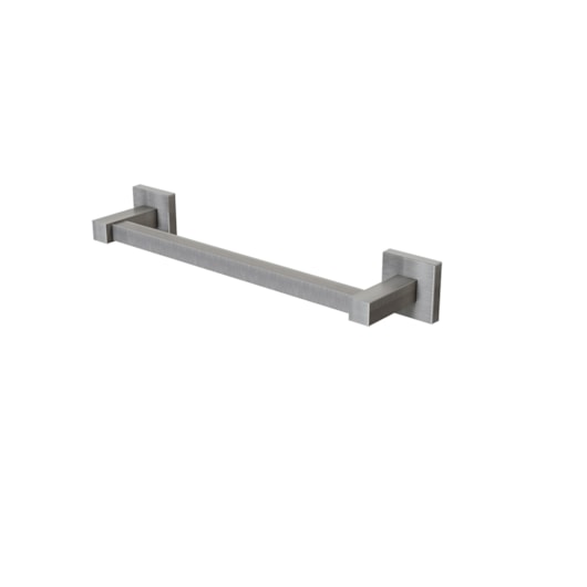 Porta Toalha Reto Curto Versata 120  351mm Grafite Escovado Fani - Imagem principal - ded7eda1-4a3d-4572-b20d-c803b56cbd13