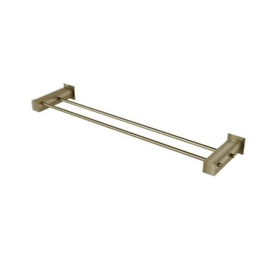 Porta Toalha Reto Duplo Longo 4900 530mm Bella 220  Ouro Velho Fani - Imagem principal - 7ca98894-3f7b-4076-85f0-606d76b9ec95