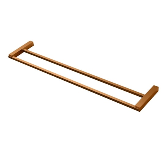 Porta Toalha Reto Duplo Longo 600mm Lunna 185 Rosso Vecchio Fani - Imagem principal - 93bf5b3e-49f3-4825-810a-10f546bbcc4b