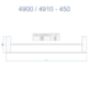 Porta Toalha Reto Duplo Longo 635mm Horus 450 Champanhe Fani - 76bb34c2-5bc0-4534-a490-1fcbb703fc68