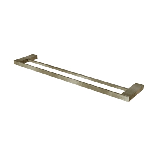 Porta Toalha Reto Duplo Longo 635mm Horus 450 Ouro Velho Fani - Imagem principal - f017225a-4280-4ab0-922e-54fdb01f0775