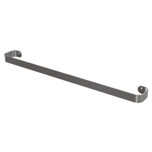 Porta Toalha Reto Longo 4400 500mm Soft 195  Grafite Escovado Fani - Imagem principal - 85212e34-2f58-4a52-a5a5-39ae151ebd31