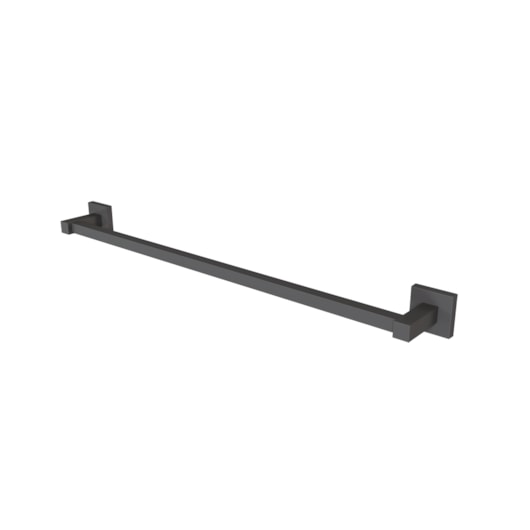 Porta Toalha Reto Longo Versata 120 651mm Preto Fosco Fani - Imagem principal - 7b1e77b7-74a0-40b1-b947-ec40f5a259f3