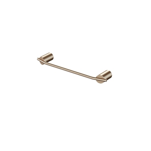 Porta Toalha Reto Lunna 185 Curto 4410 300mm Champagne Fani - Imagem principal - ed049163-0b12-459d-9678-f1eaa343fa06