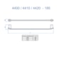 Porta Toalha Reto Lunna 185 Curto 4410 300mm Champanhe Fani - 29010798-29fb-41cf-bc8d-13c11a33bc78