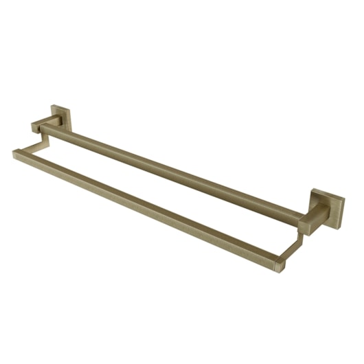 Porta Toalha Reto Versata Duplo Longo Ouro Velho Fani - Imagem principal - 3062cf87-07ad-43a7-bf74-dfd157694524