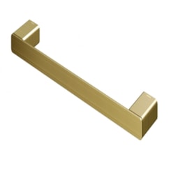 Porta-toalhas Bastão Flat Ouro Escovado Docol
