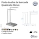 Porta-Toalhas De Bancada Quadrado Horus 450 2300 Cromado Fani Metais - 67dd0ba2-3f9a-4959-842a-a5ad1d8c72f3