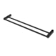 Porta-Toalhas Retangular Duplo Longo Quartzo 4900 Bk140 619 Preto Fosco Fani Metais - 825bd30d-a65f-4392-810e-47dfedb91e50
