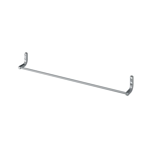 Porta-Toalhas Retangular Longo Iris 4400 C42 482 Cromado Fani Metais - Imagem principal - ea16d67e-f7f6-46e8-954d-842ec1f95c45
