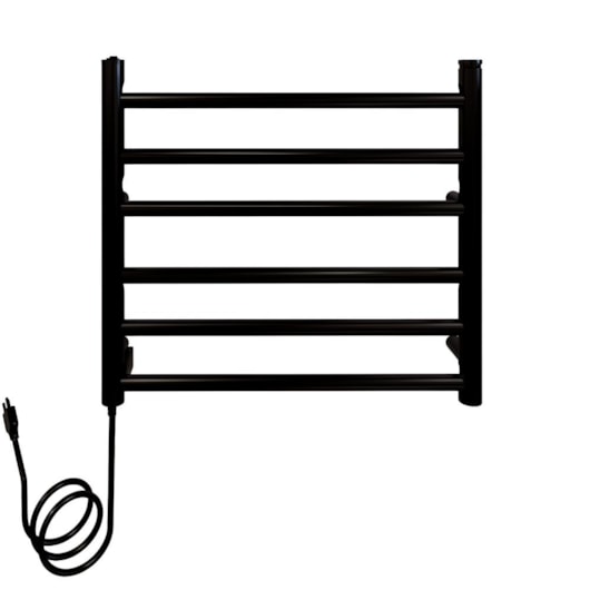 Porta Toalheiro Aquecido Spheric Black Preto Fosco Thermo 220V - Imagem principal - 17b4a6f1-4eb2-49f6-93f1-fe31a77122b5