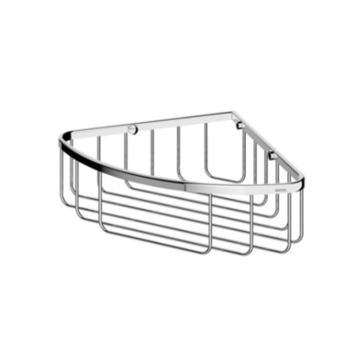 Prateleira De Canto Triangular Cromado Docol