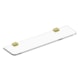 Prateleira De Vidro Ouro Escovado Lexxa - 62567c83-8f04-41fa-9a02-a4da1a9503a4