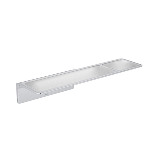 Prateleira Nomos Cromado Deca 40cm - Imagem principal - 52555f5c-750b-48b2-9196-576fa78fb602