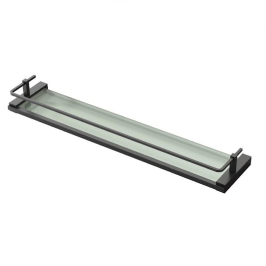 Prateleira Quartzo 4700 Bk140 509 Preto Fosco Fani Metais - Imagem principal - 54f5debd-af79-4e7e-b1b9-8e6fd81c3473