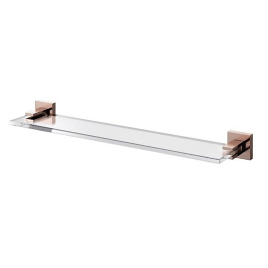 Prateleira Square Cobre Polido Docol - Imagem principal - c315a56d-a6b6-4432-a0d5-185694fca876