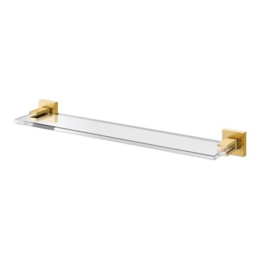 Prateleira Square Ouro Escovado Docol - Imagem principal - b68e71b9-b477-4ecc-9da4-92bb05727872