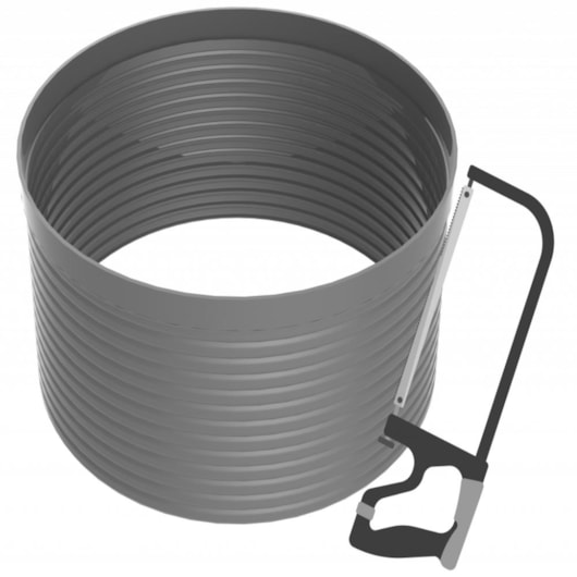 Prolongador Para Caixa De Gordura Fortlev 21,6x38,6cm - Imagem principal - 0fd496ba-d040-41ee-94f1-f822611f997b