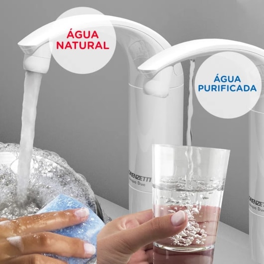 Purificador De Água De Parede Acqua Due Filtro Branco Lorenzetti - Imagem principal - 310d2bae-5ead-4bf9-8700-9a94ba479fab