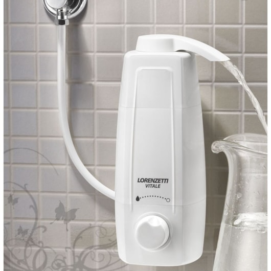 Purificador De Água Vitale Branco Lorenzetti - Imagem principal - 7f651029-b706-4a18-9d63-1b40b3c95795