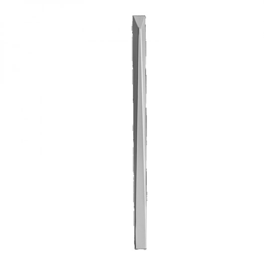 Puxador Ascot Branco Texturizado Pado 120cm - Imagem principal - aac2beb9-821a-4467-a5aa-52d97e7484fc