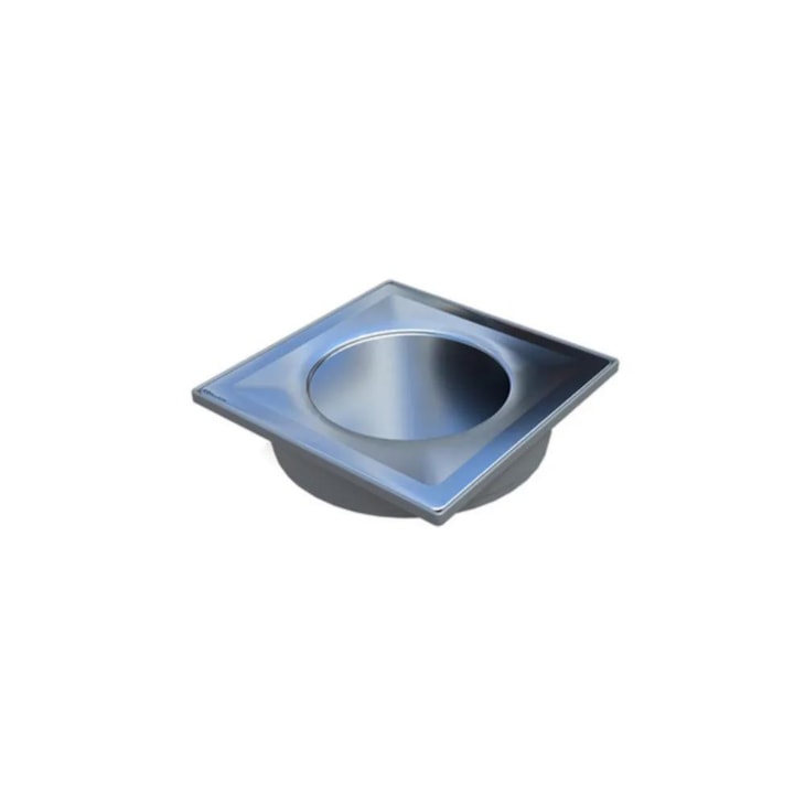 Ralo Automático Elleve Touch Polido 15x15cm Linear