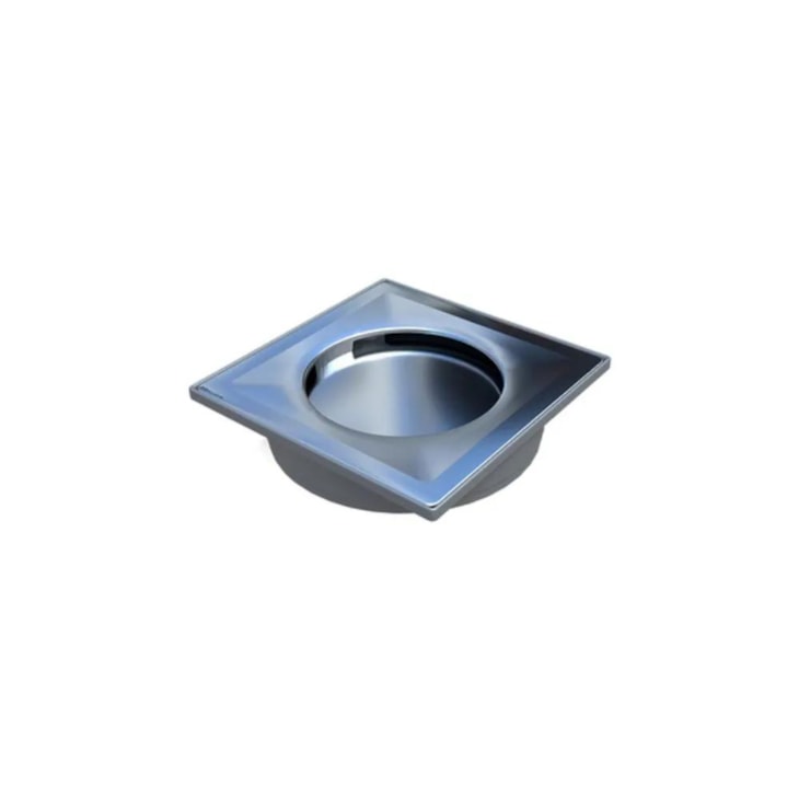 Ralo Automático Elleve Touch Polido 15x15cm Linear