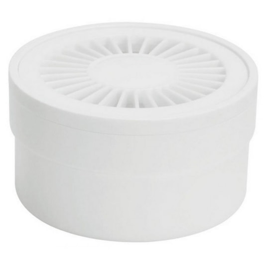 Ralo Cilindrico Sifonado Branco Amanco 10x5,4x4cm - Imagem principal - b94556f5-d46d-4248-9518-9a374862a596