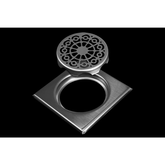 Ralo Elegance Thay 17,5x17,5cm Escovado Mozaik - Imagem principal - 3ff53f1e-d52f-43dd-9024-409ded31a383