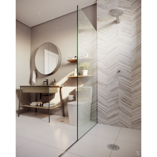 Ralo Grelha P/caixa Sifonada Redonda Inox Polida Linear 15x15cm - Imagem principal - 7eedcce9-c533-482c-aa6c-99c2789c3be1