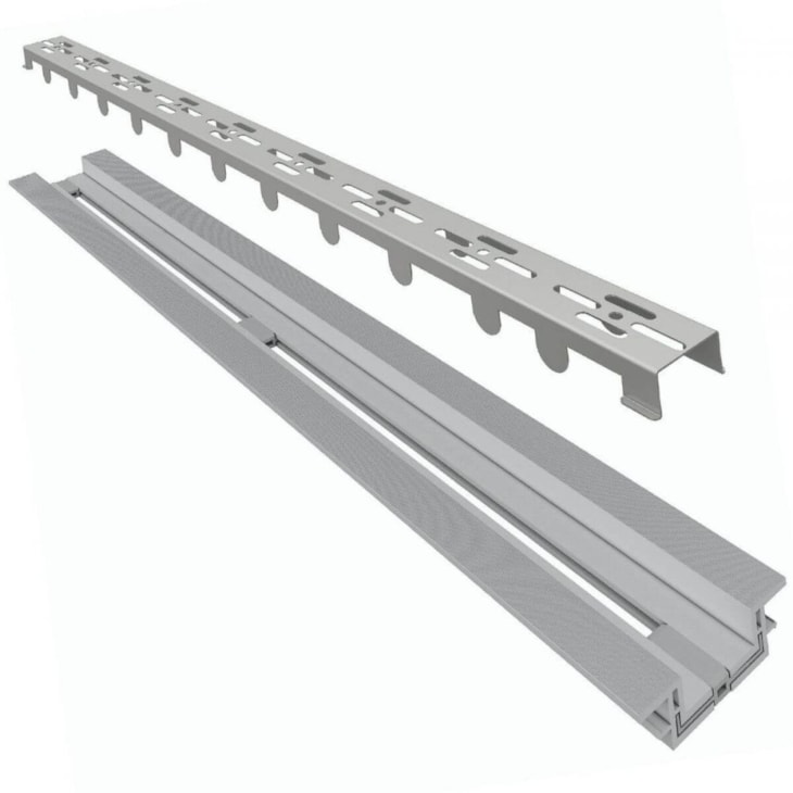 Ralo Infinity Slim Com Tampa Vazada Linear 80cm 