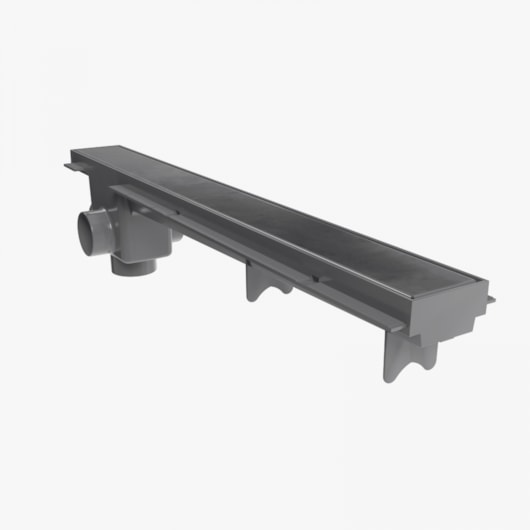 Ralo Linear 50cm Com Tampa Inox Escovado 50cm Astra - Imagem principal - 2ada72e7-31da-41b6-9777-a1e471d93a42