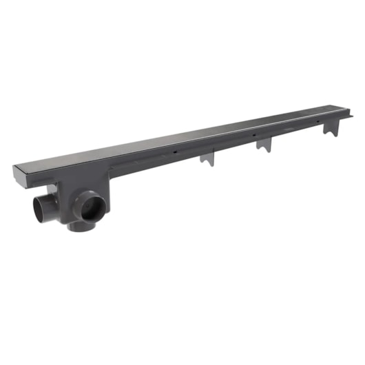 Ralo Linear Com Tampa Inox Escovado 70cm Astra - Imagem principal - 8ea2bcd6-4243-4452-80cd-1b347a1fd0fa