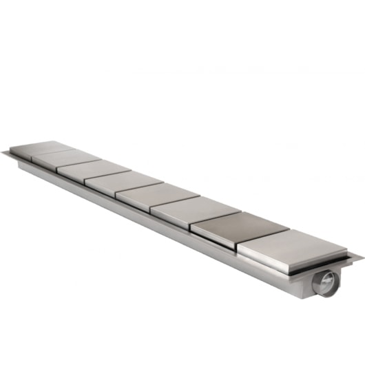 Ralo Linear Elleve Domini Pro Public Tampa Inox Linear - Imagem principal - 18bb5c43-337b-4e53-8a63-00e1f2220934