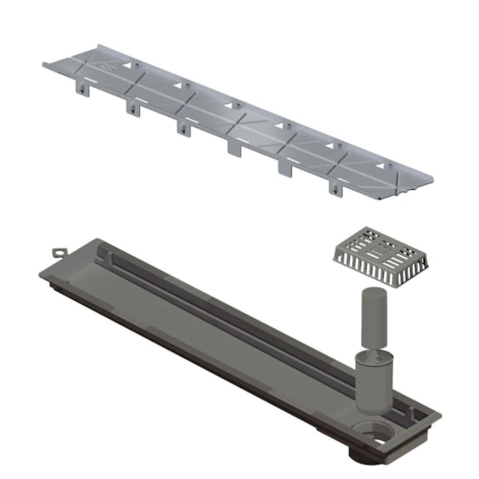Ralo Linear Elleve Versatille Saida Central Tampa Oculta Linear 50cm - Imagem principal - b24e1844-d4f7-4f9a-b047-5a88dd19337c
